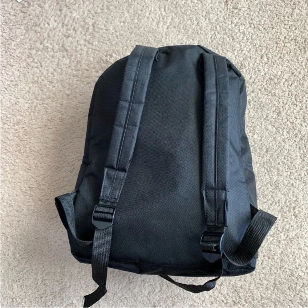 Daisy Black Midi Backpack